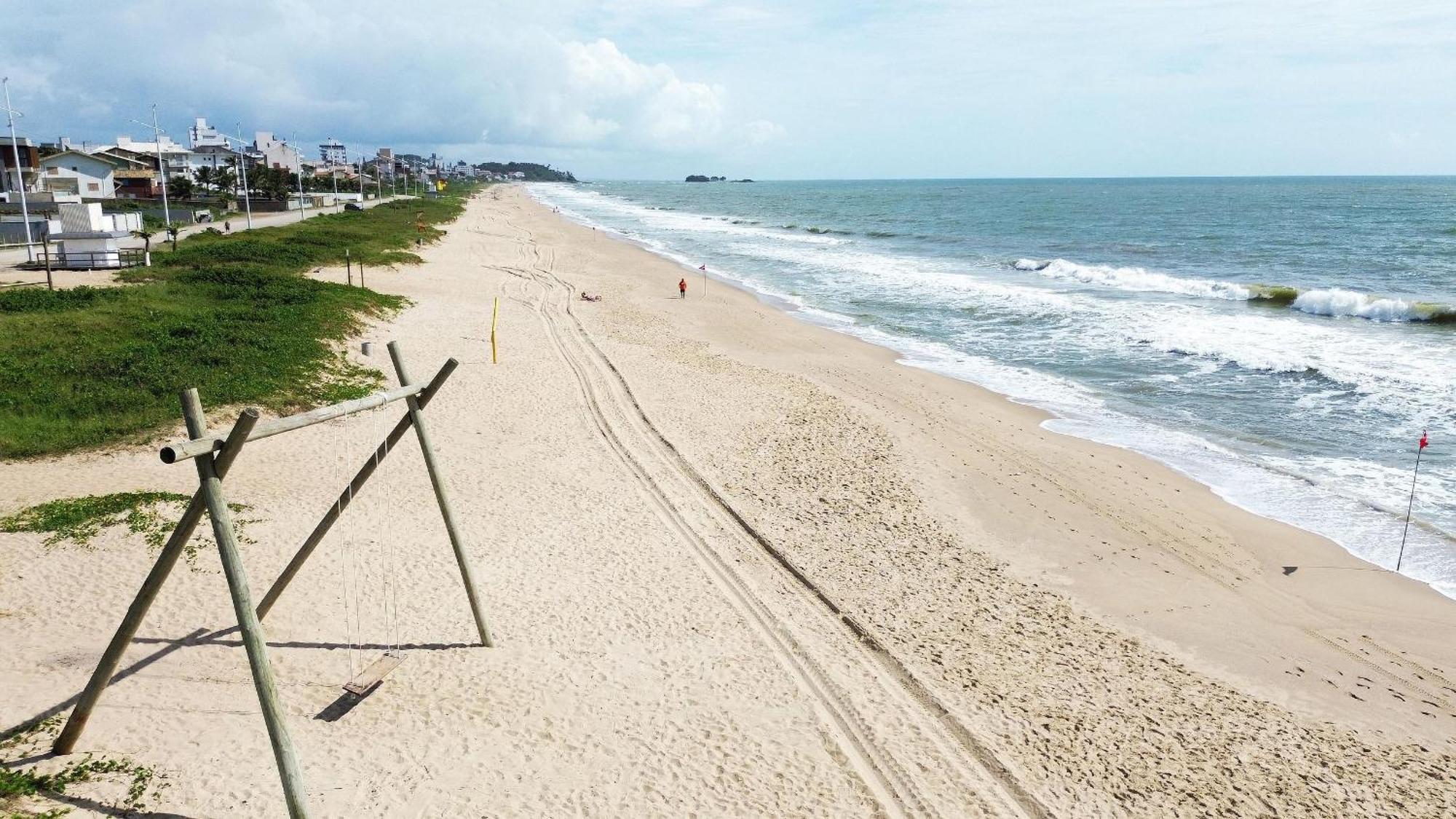 150M Da Praia Em Um Fantastico Edificio Em Balneario Picarras Apartment Exterior foto